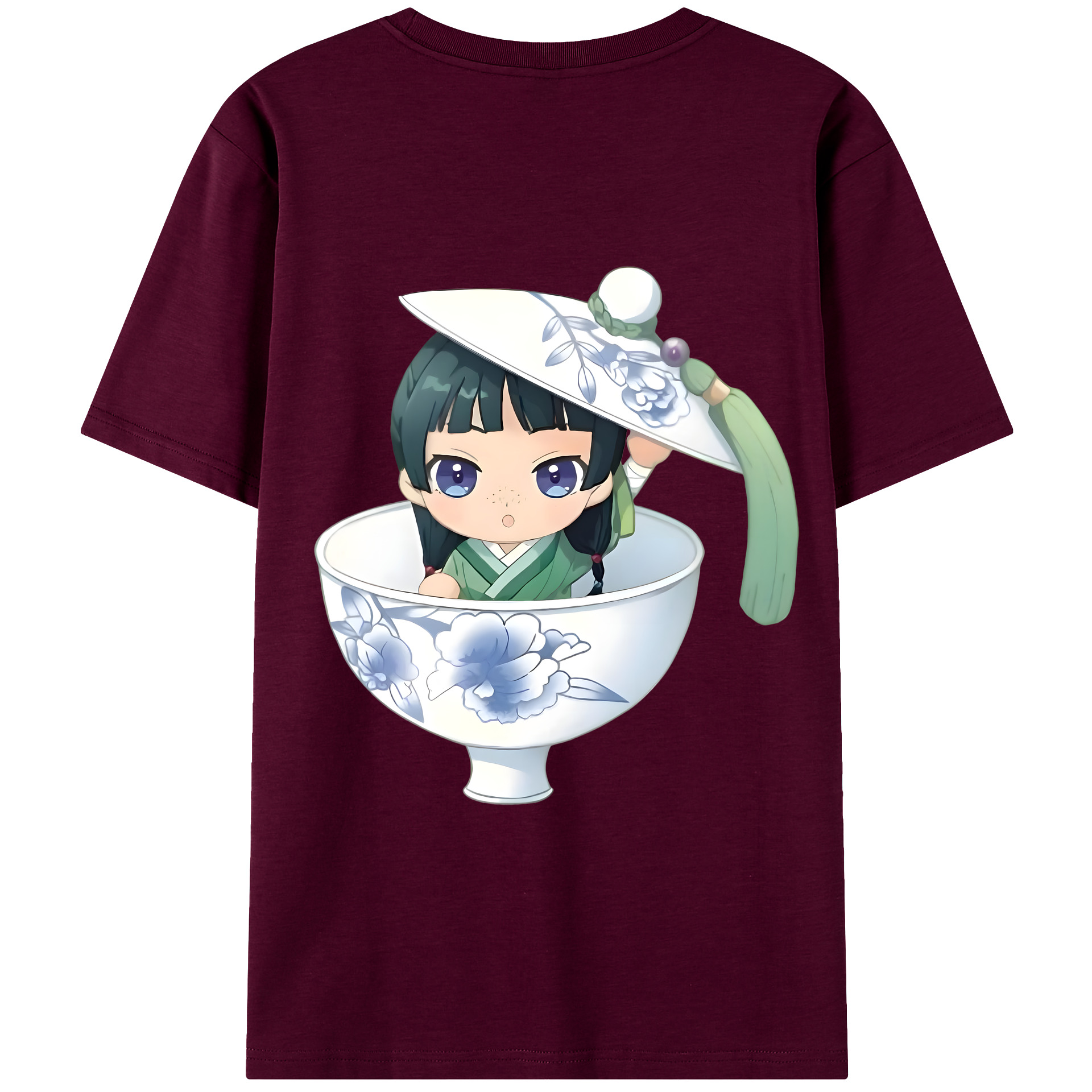 （画像用） 薬屋のひとりごと The Apothecary Diaries レディース半袖Tシャツ(バックプリント)